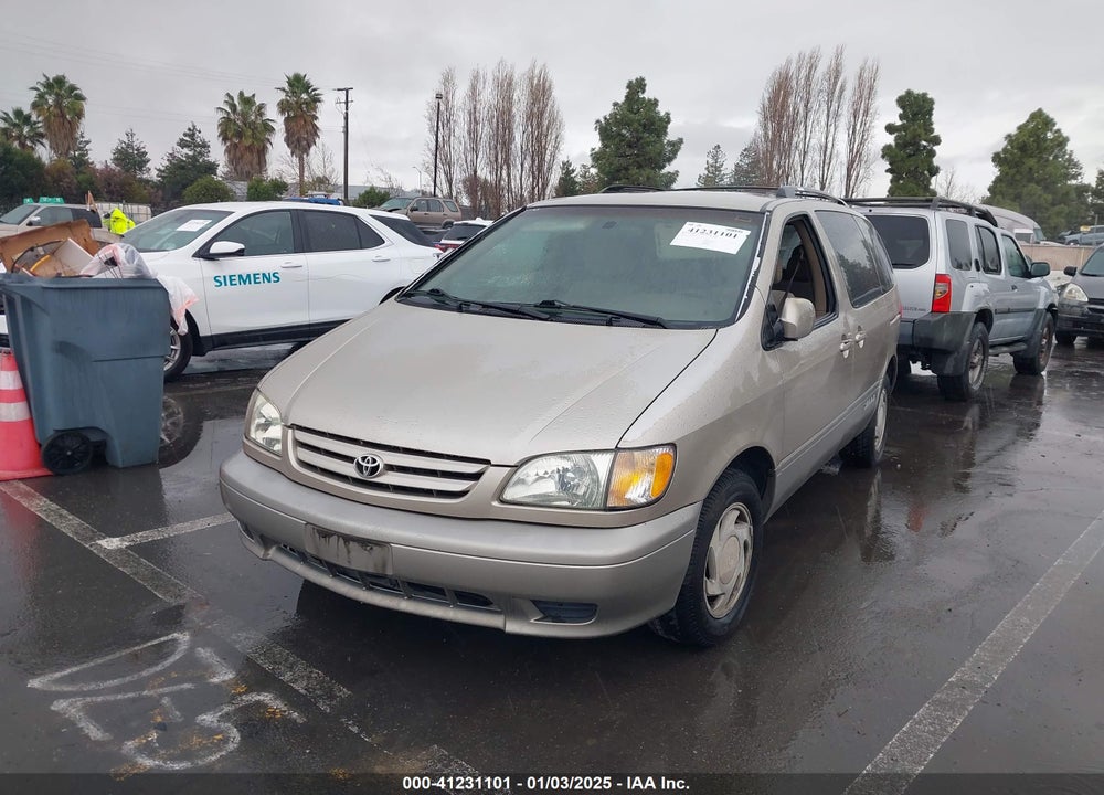 2003 TOYOTA SIENNA LE VIN: 4T3ZF13C73U515451