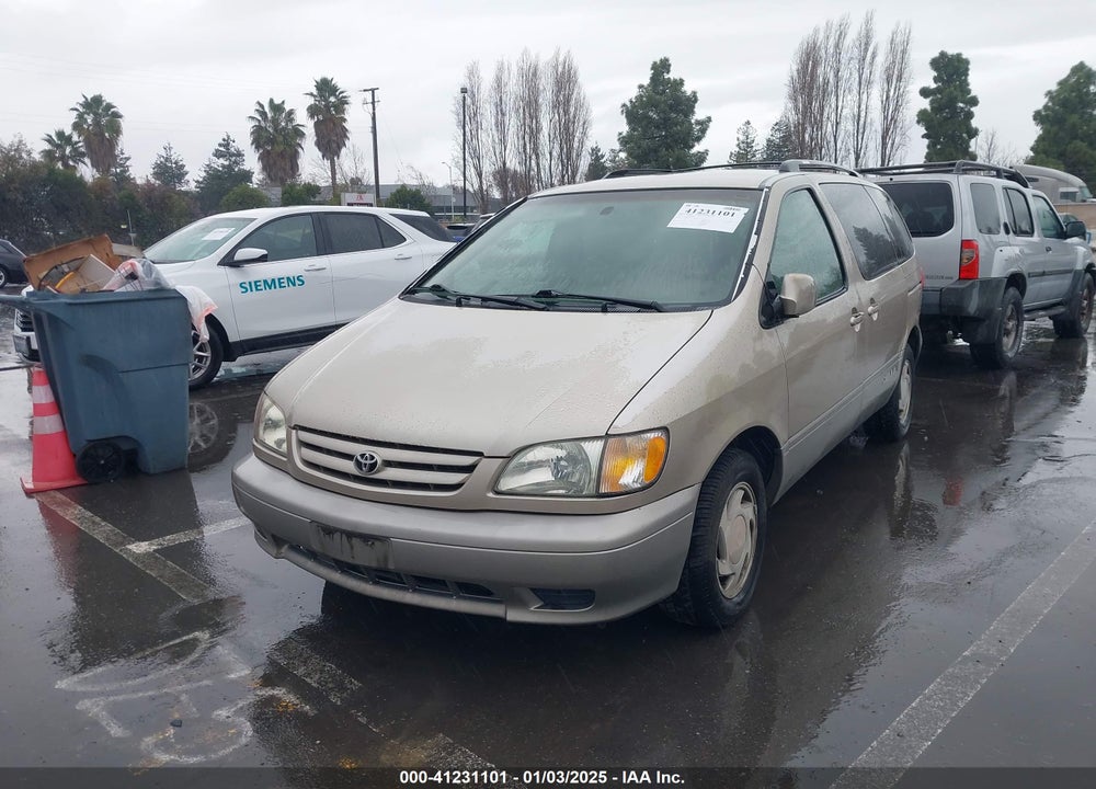 2003 TOYOTA SIENNA LE VIN: 4T3ZF13C73U515451
