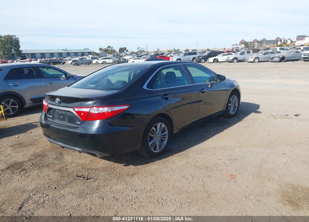 2015 TOYOTA CAMRY SE VIN: 4T1BF1FK9FU110452