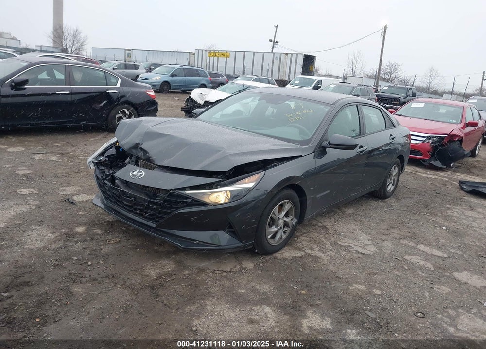 2021 HYUNDAI ELANTRA VIN: 5NPLL4AG2MH014479
