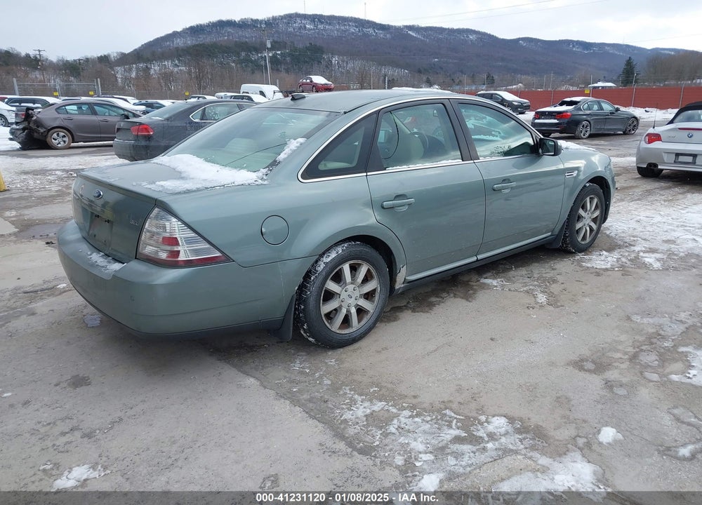 2008 FORD TAURUS SEL VIN: 1FAHP24WX8G117490