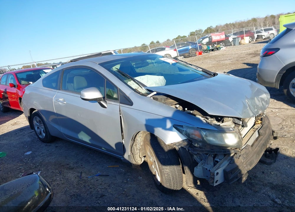 2013 HONDA CIVIC VIN: 2HGFG3B5XDH512190