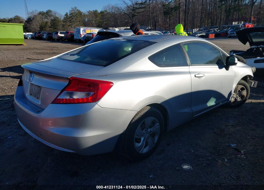 2013 HONDA CIVIC VIN: 2HGFG3B5XDH512190
