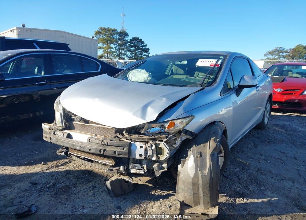 2013 HONDA CIVIC VIN: 2HGFG3B5XDH512190
