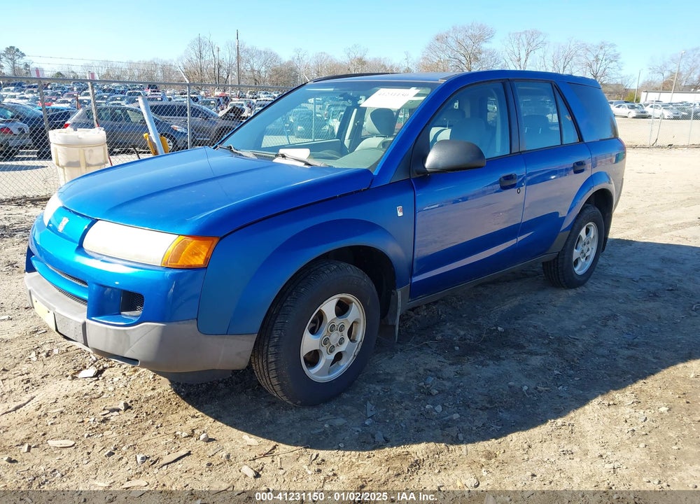 2003 SATURN VUE 4 CYL VIN: 5GZCZ23DX3S827248