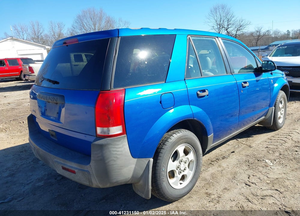 2003 SATURN VUE 4 CYL VIN: 5GZCZ23DX3S827248