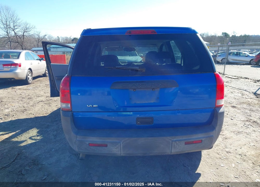 2003 SATURN VUE 4 CYL VIN: 5GZCZ23DX3S827248