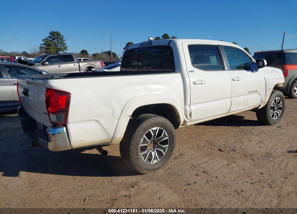 2018 TOYOTA TACOMA DBL CAB/SR5/TRD SPORT/OR VIN: 3TMAZ5CN4JM069030