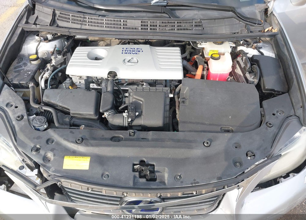 2012 LEXUS CT 200H PREMIUM VIN: JTHKD5BH8C2090809
