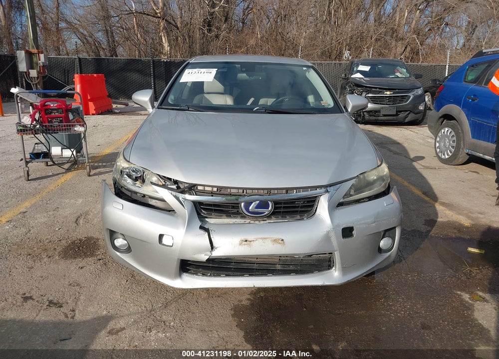 2012 LEXUS CT 200H PREMIUM VIN: JTHKD5BH8C2090809
