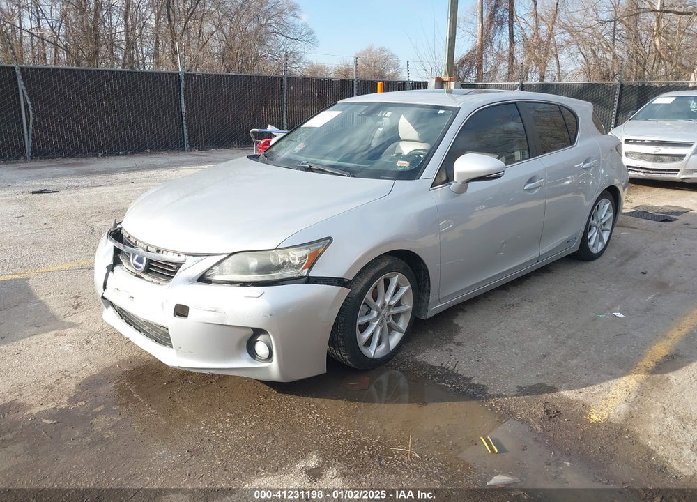 2012 LEXUS CT 200H PREMIUM VIN: JTHKD5BH8C2090809