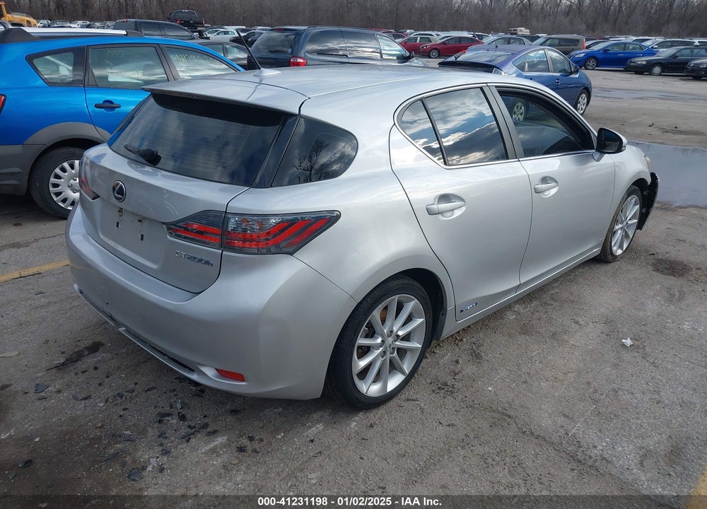 2012 LEXUS CT 200H PREMIUM VIN: JTHKD5BH8C2090809