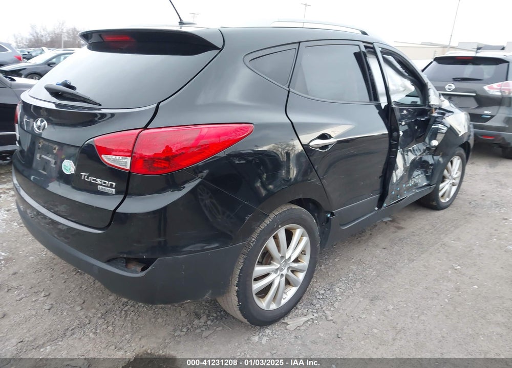 2012 HYUNDAI TUCSON LIMITED PZEV VIN: KM8JU3AC4CU507270