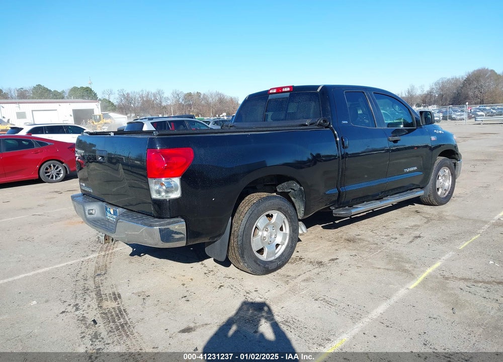 2008 TOYOTA TUNDRA SR5 5.7L V8 VIN: 5TBRV54138S476298