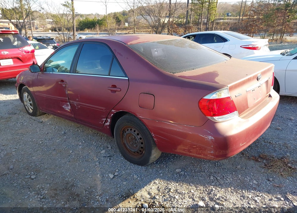 2005 TOYOTA CAMRY LE VIN: 4T1BE32K55U425882