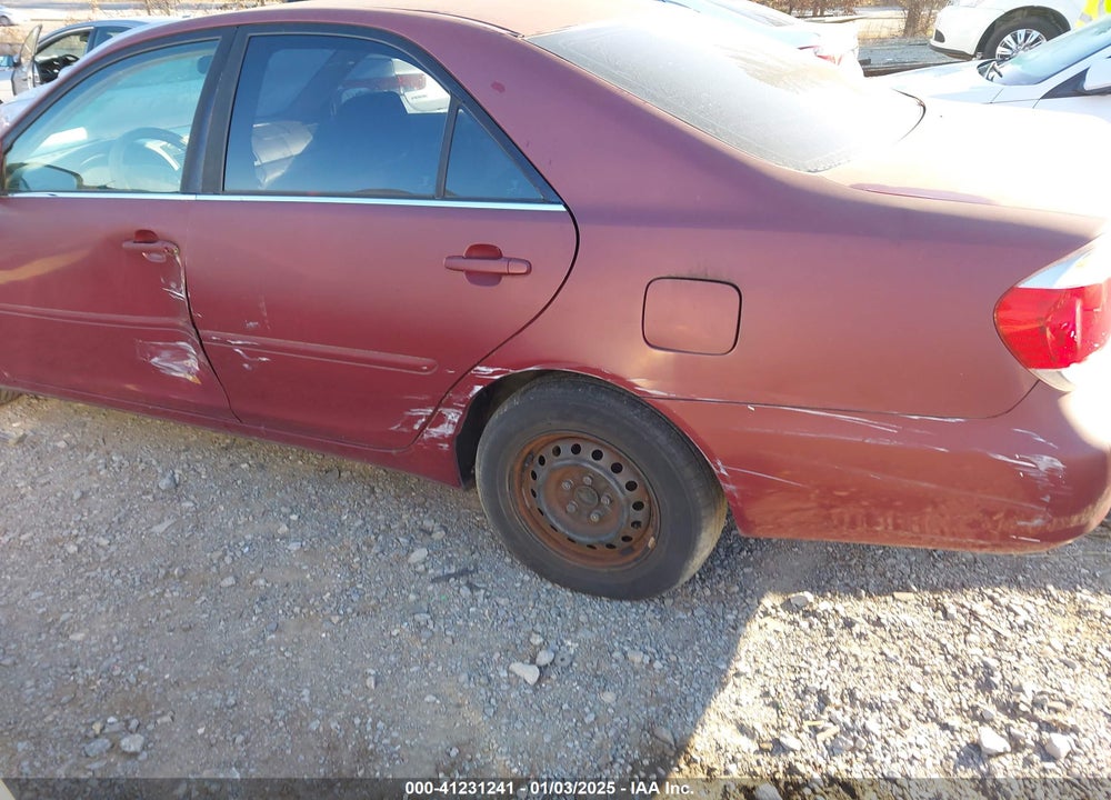 2005 TOYOTA CAMRY LE VIN: 4T1BE32K55U425882