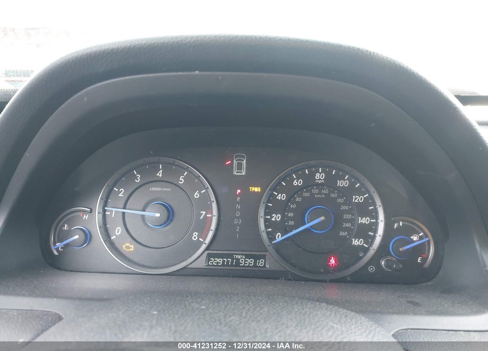 2012 HONDA CROSSTOUR EX VIN: 5J6TF1H39CL001189