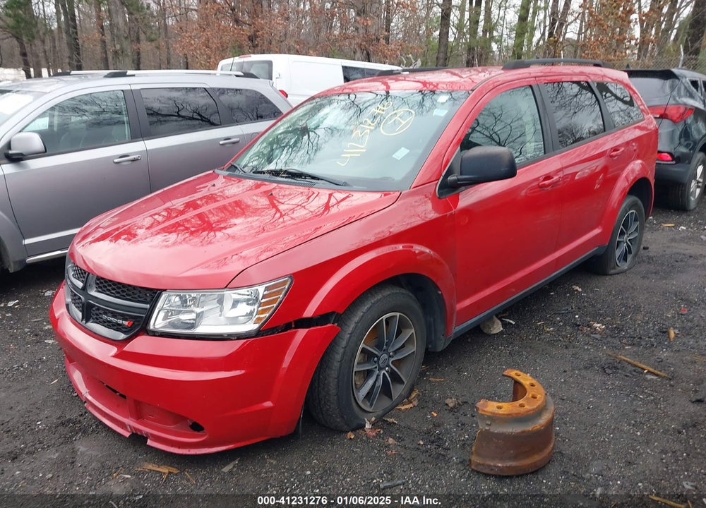 2018 DODGE JOURNEY VIN: 3C4PDCAB6JT519160