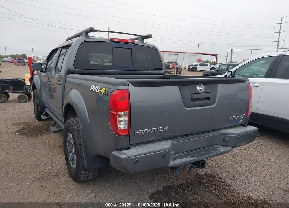 2017 NISSAN FRONTIER VIN: 1N6DD0EV2HN745516
