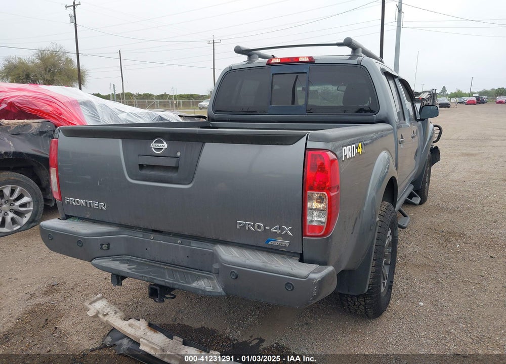 2017 NISSAN FRONTIER VIN: 1N6DD0EV2HN745516