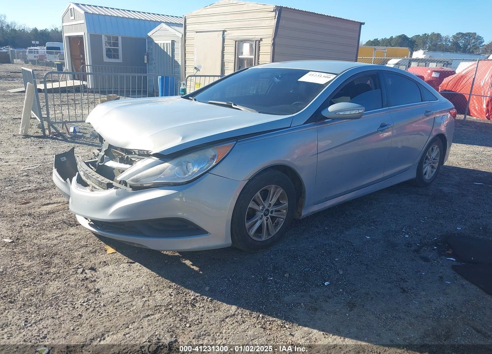 2014 HYUNDAI SONATA VIN: 5NPEB4AC6EH923819