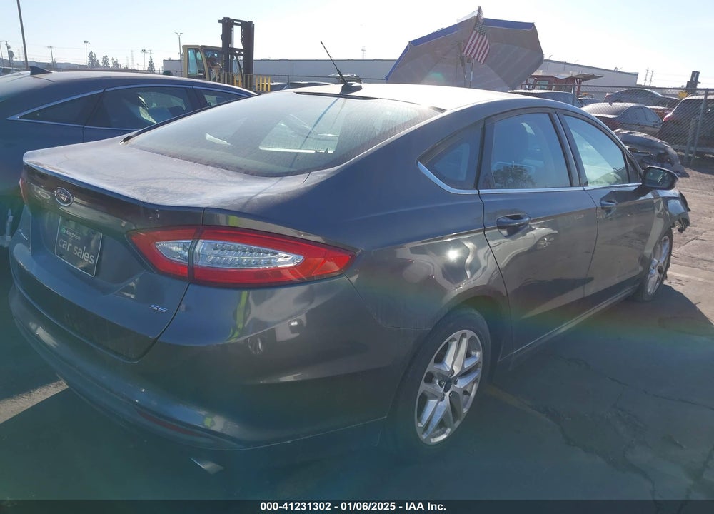 2016 FORD FUSION SE VIN: 3FA6P0H74GR207787