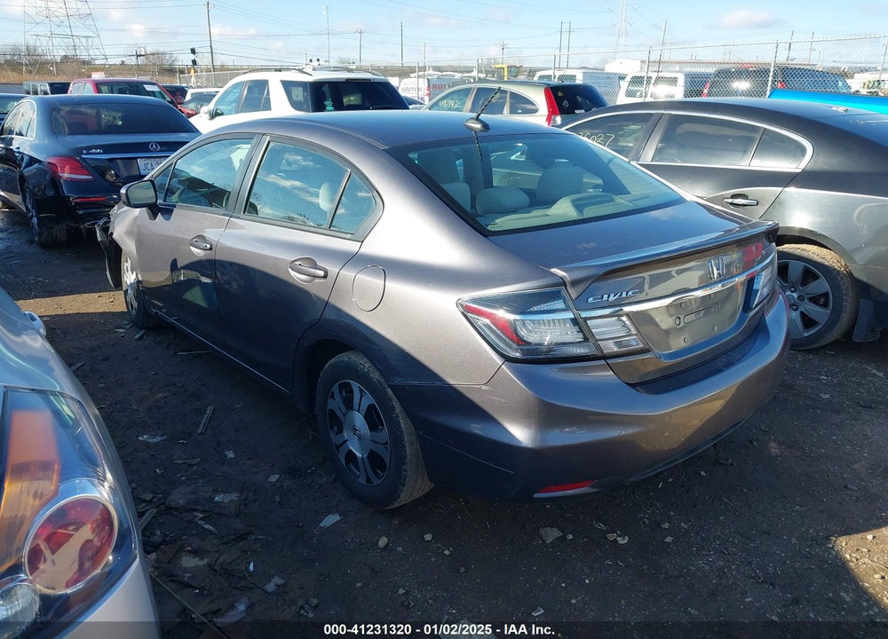 2014 HONDA CIVIC HYBRID VIN: 19XFB4F2XEE001918