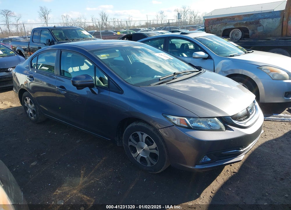 2014 HONDA CIVIC HYBRID VIN: 19XFB4F2XEE001918