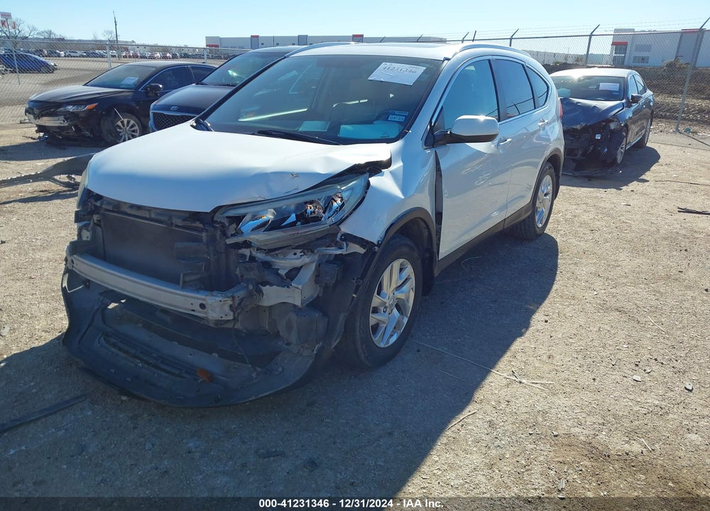 2015 HONDA CR-V EX-L VIN: 5J6RM4H78FL013438