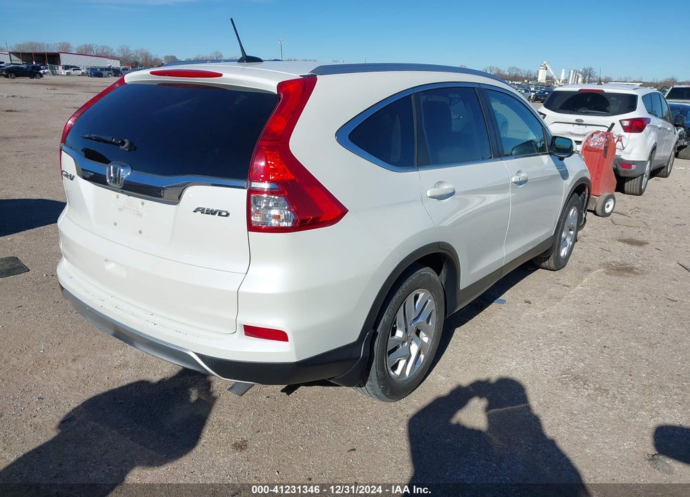 2015 HONDA CR-V EX-L VIN: 5J6RM4H78FL013438