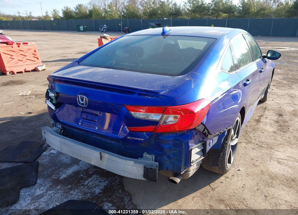 2019 HONDA ACCORD VIN: 1HGCV1F39KA007131