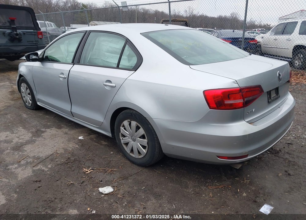 2015 VOLKSWAGEN JETTA VIN: 3VW2K7AJ4FM284464