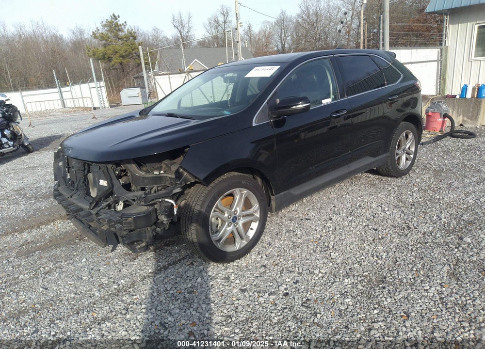 2018 FORD EDGE TITANIUM VIN: 2FMPK3K85JBB80116
