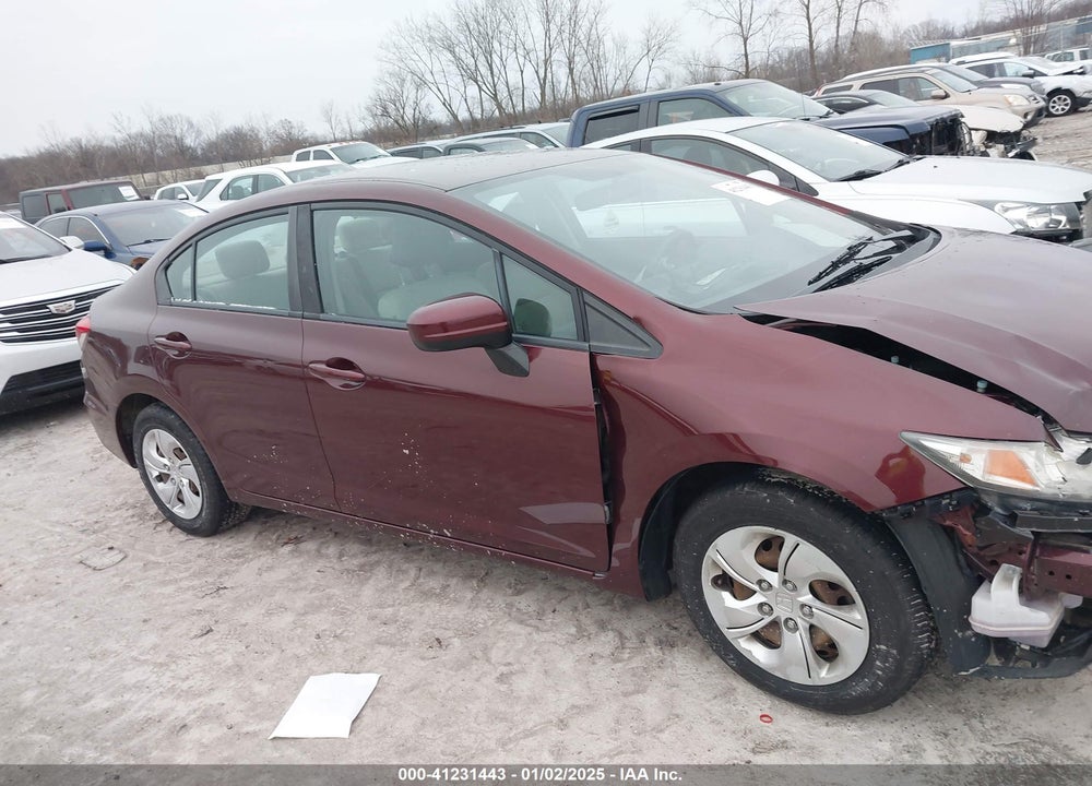 2015 HONDA CIVIC VIN: 19XFB2F5XFE073069