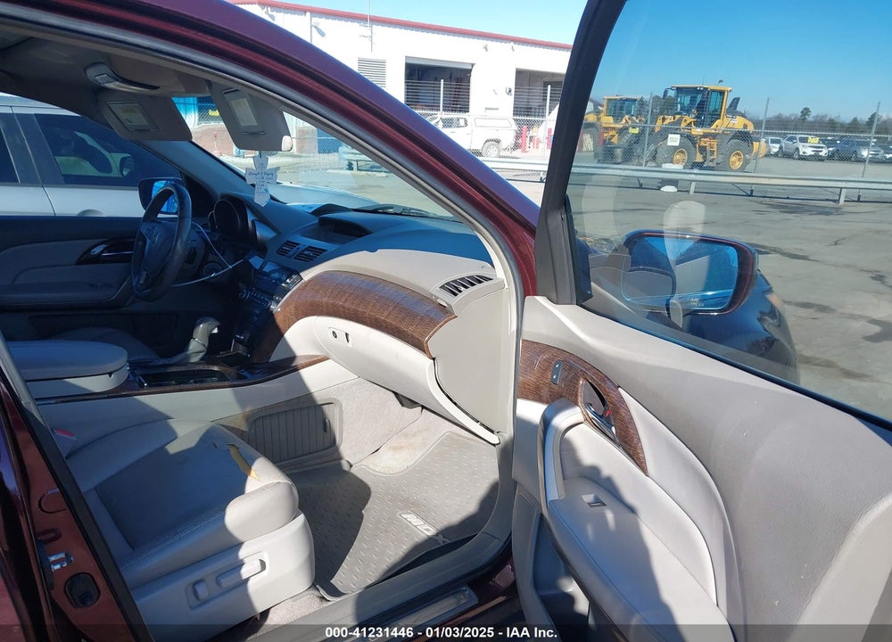 2011 ACURA MDX VIN: 2HNYD2H29BH505150