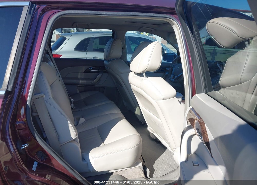 2011 ACURA MDX VIN: 2HNYD2H29BH505150
