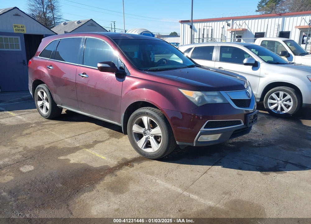 2011 ACURA MDX VIN: 2HNYD2H29BH505150