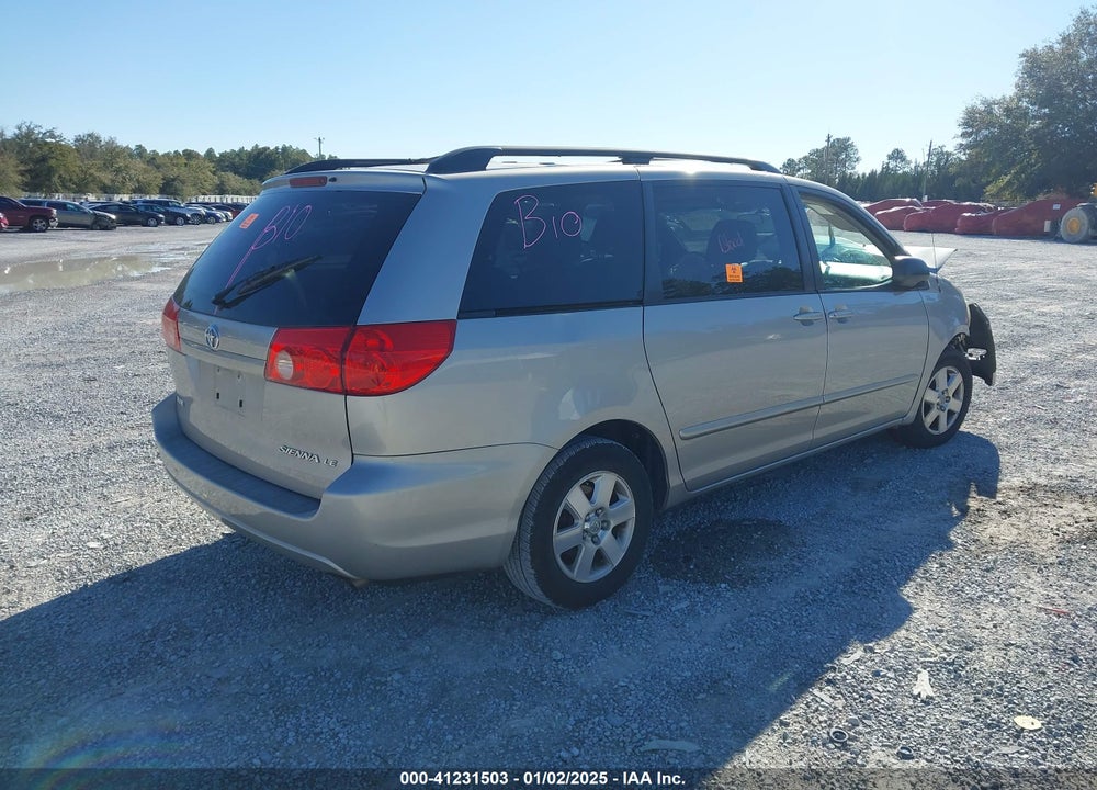 2010 TOYOTA SIENNA LE VIN: 5TDKK4CC6AS315822