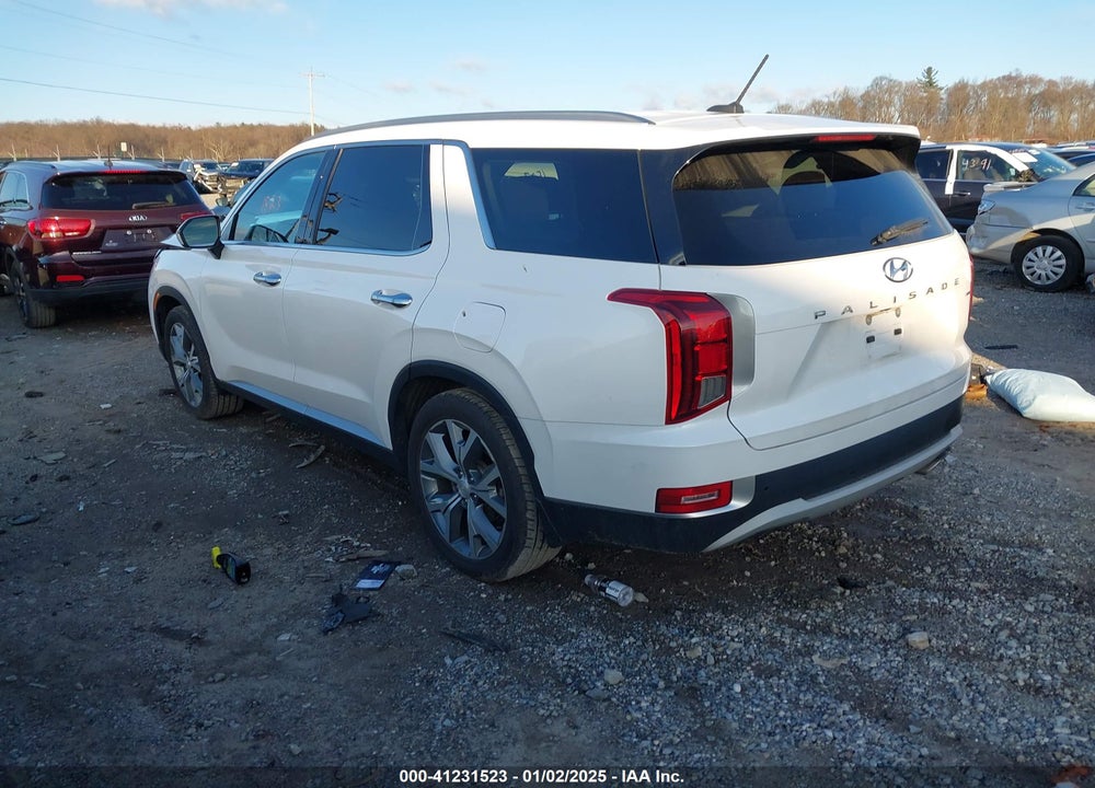 2021 HYUNDAI PALISADE SEL VIN: KM8R3DHE0MU202918