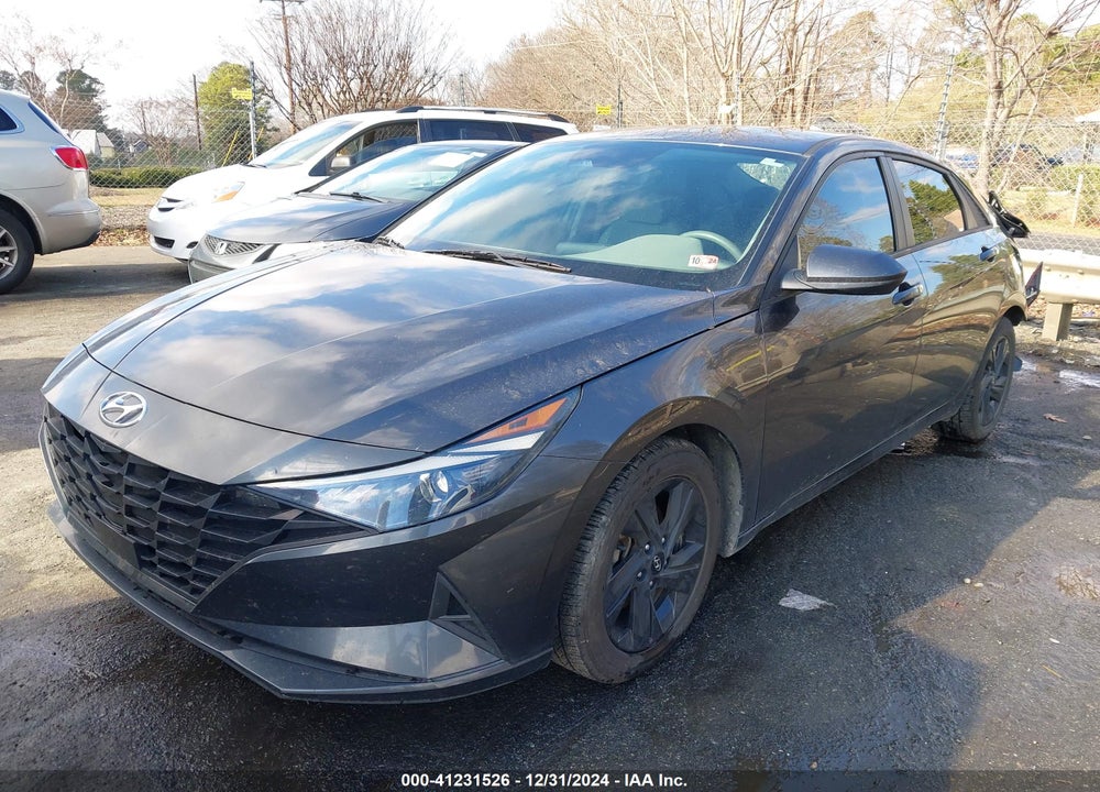 2021 HYUNDAI ELANTRA VIN: 5NPLS4AG2MH007552