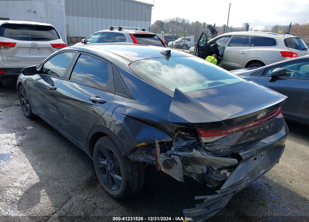 2021 HYUNDAI ELANTRA VIN: 5NPLS4AG2MH007552