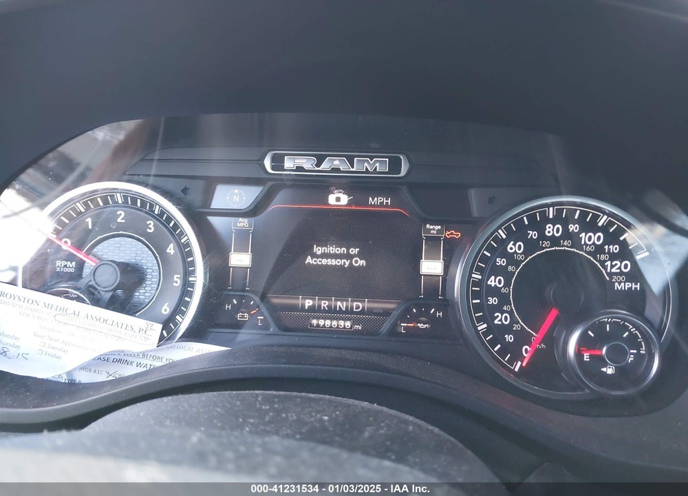 2020 RAM 1500 VIN: 1C6SRFJT3LN370190