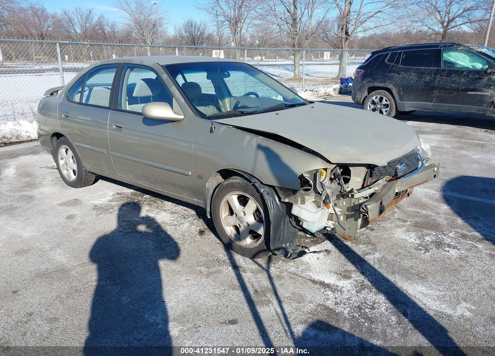 2003 NISSAN SENTRA GXE LIMITED EDITION VIN: 3N1AB51A23L730635