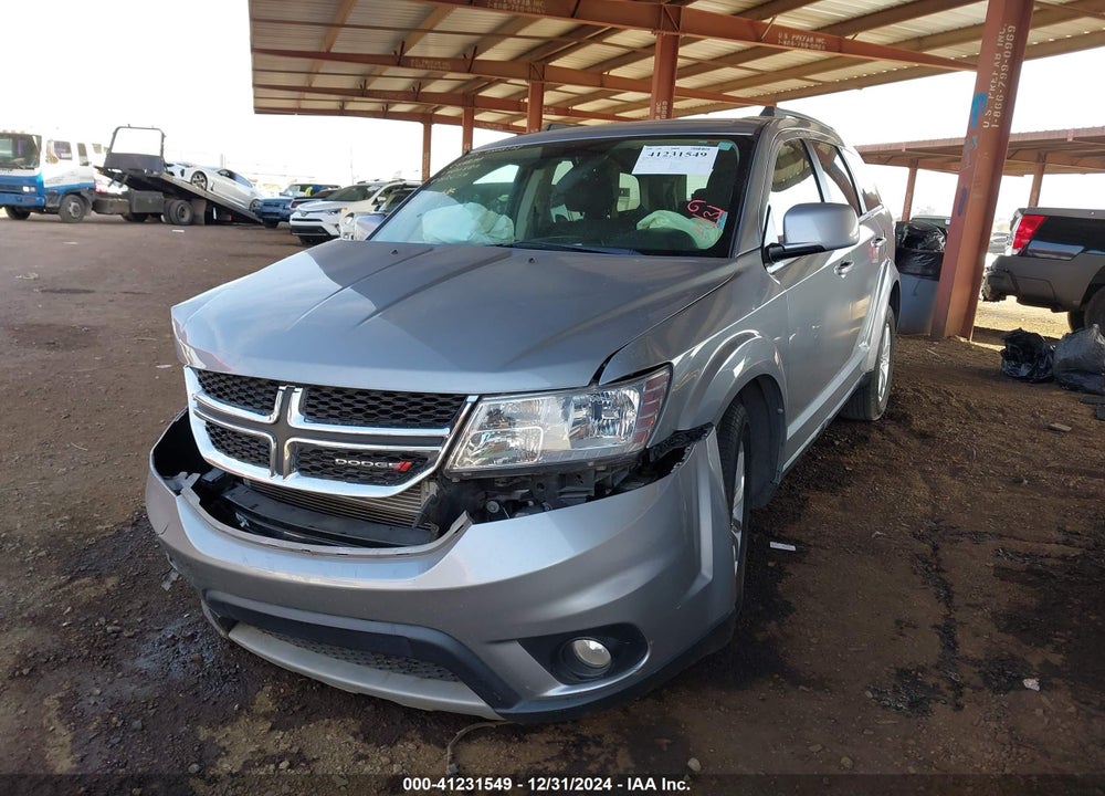 2016 DODGE JOURNEY SXT VIN: 3C4PDCBG7GT122656