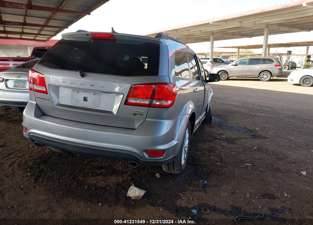 2016 DODGE JOURNEY SXT VIN: 3C4PDCBG7GT122656