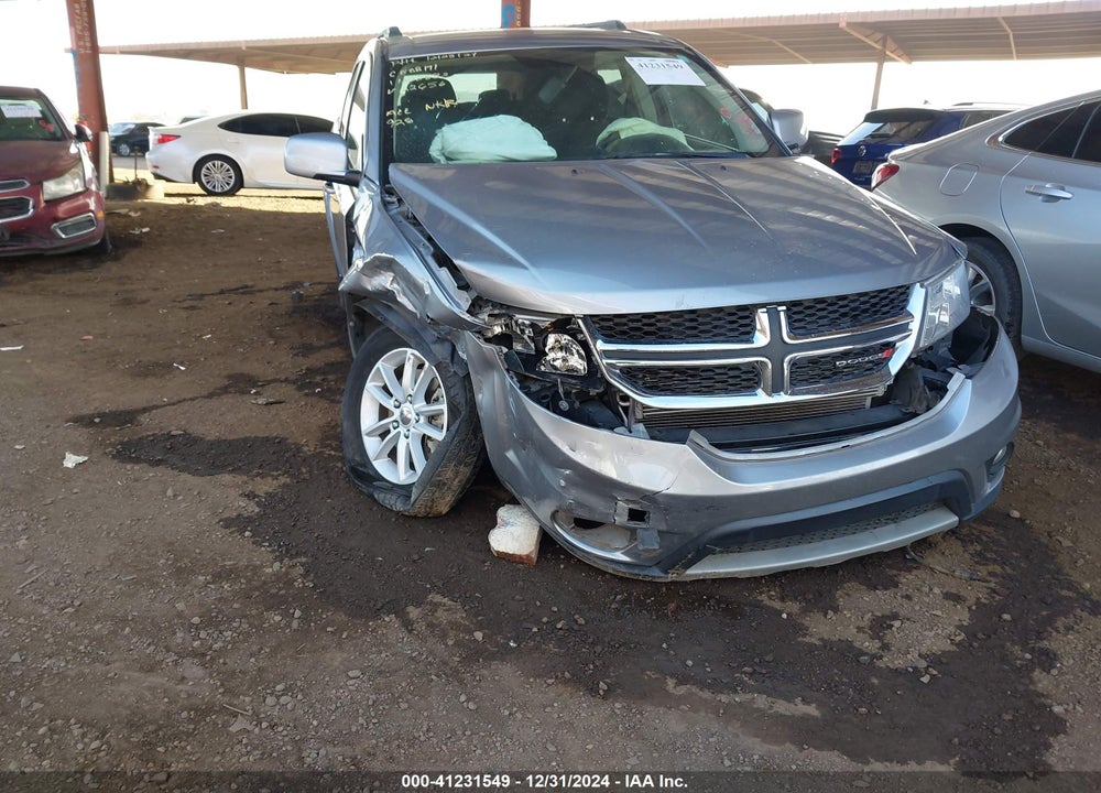 2016 DODGE JOURNEY SXT VIN: 3C4PDCBG7GT122656