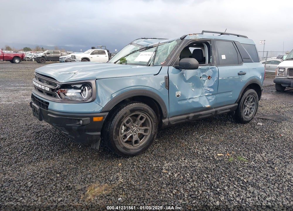 2021 FORD BRONCO SPORT BIG BEND VIN: 3FMCR9B69MRA09273