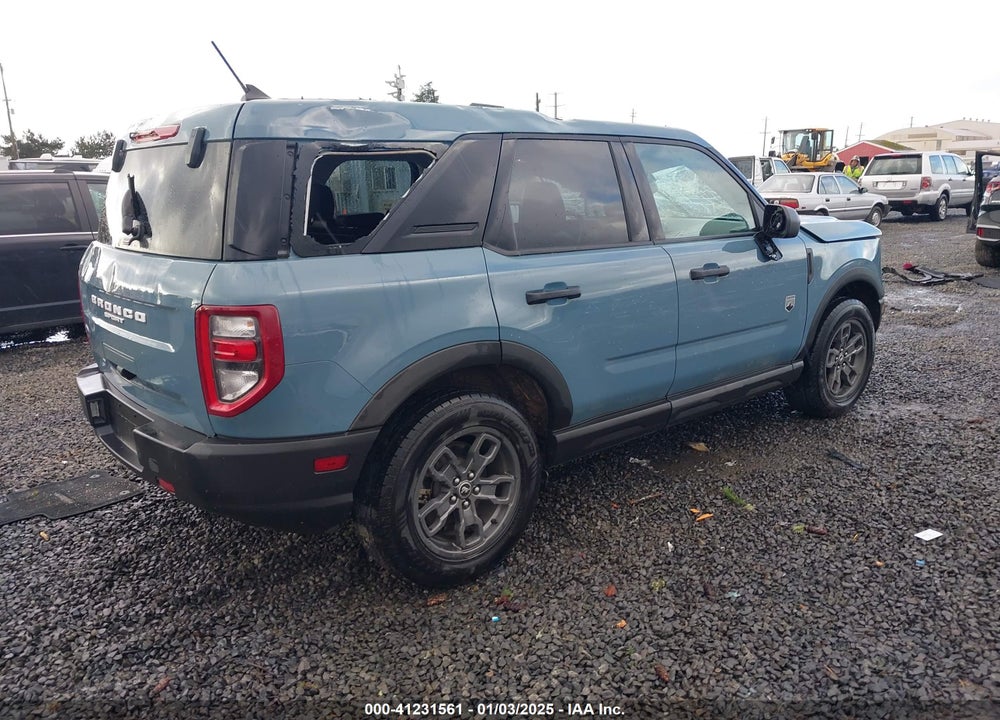 2021 FORD BRONCO SPORT BIG BEND VIN: 3FMCR9B69MRA09273
