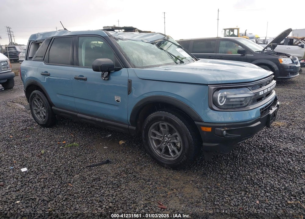 2021 FORD BRONCO SPORT BIG BEND VIN: 3FMCR9B69MRA09273