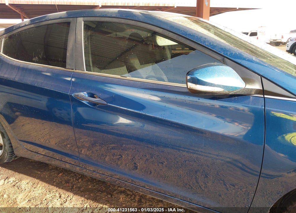 2016 HYUNDAI ELANTRA VIN: KMHDH4AEXGU491235